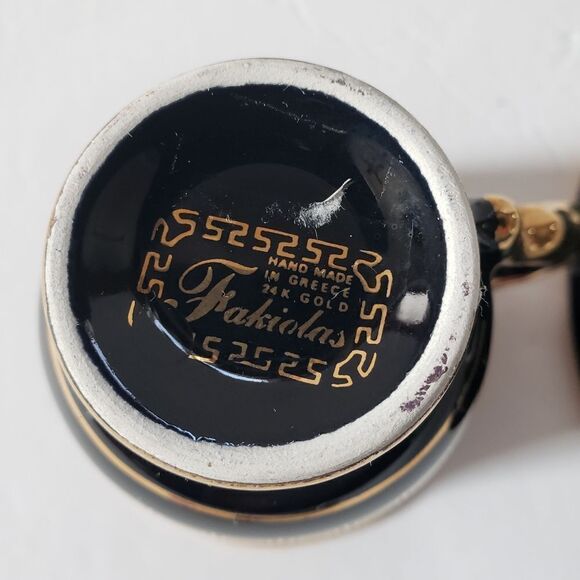 Fakiolas 24K Gold Cup & Saucer - Picture 6 of 9